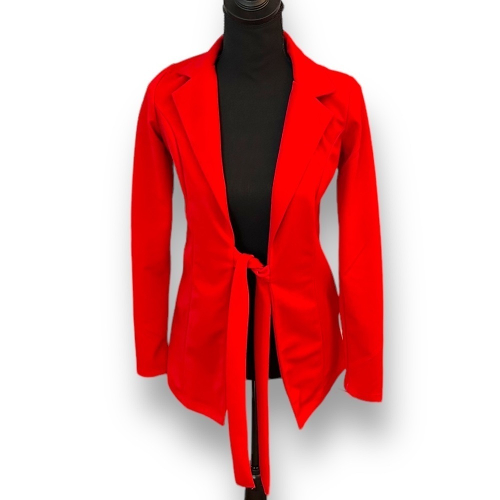 PinkBlush Red Blazer - Picture 3 of 9